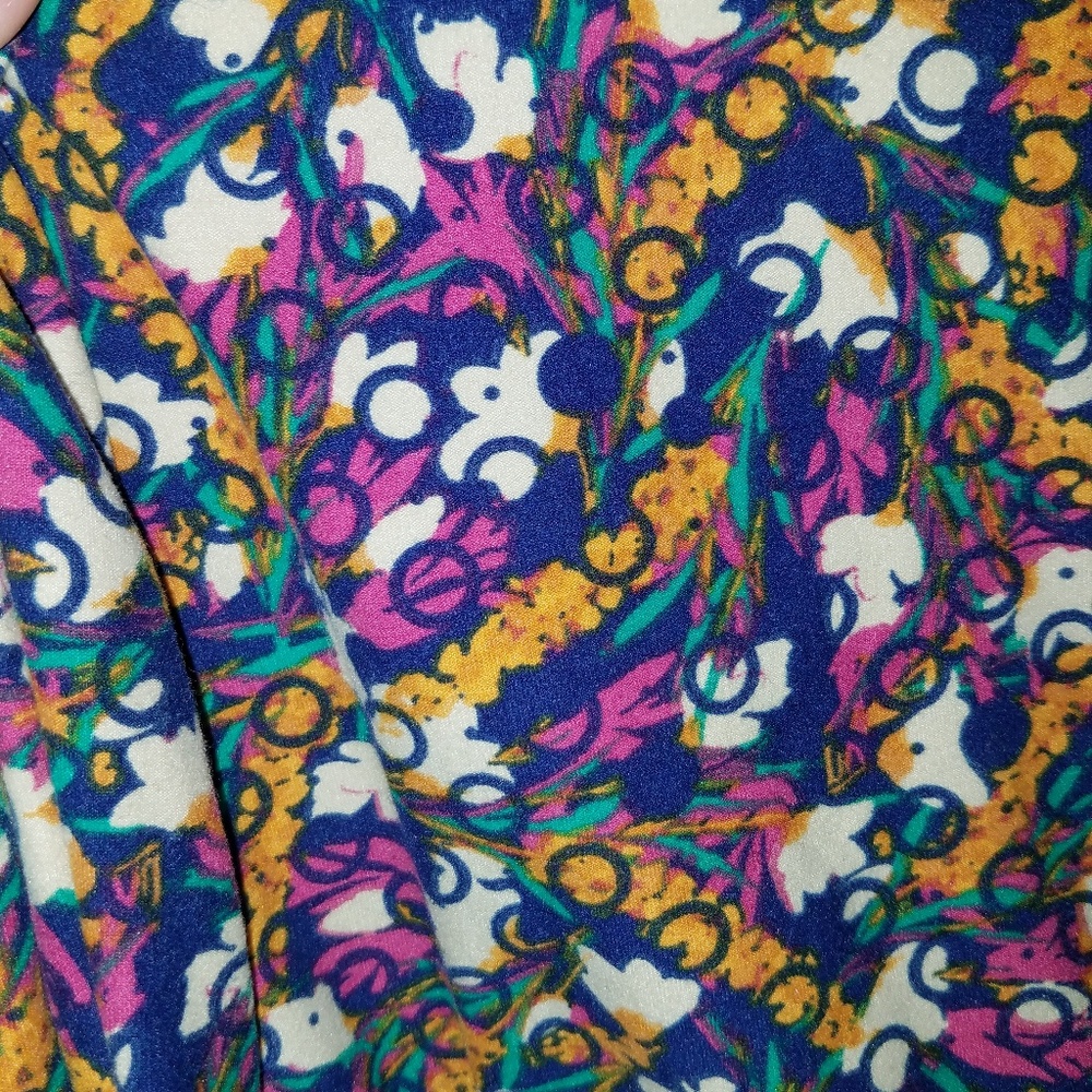 Rare Lularoe hidden unicorn leggings tall curvy‎